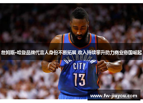 詹姆斯·哈登品牌代言人身份不断拓展 收入持续攀升助力商业帝国崛起